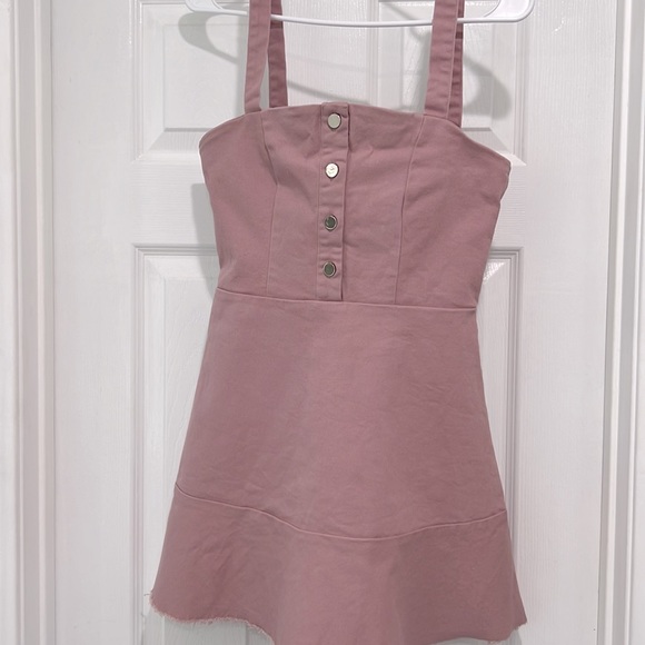 Superdowm Denim Button Up Dress - Picture 4 of 5